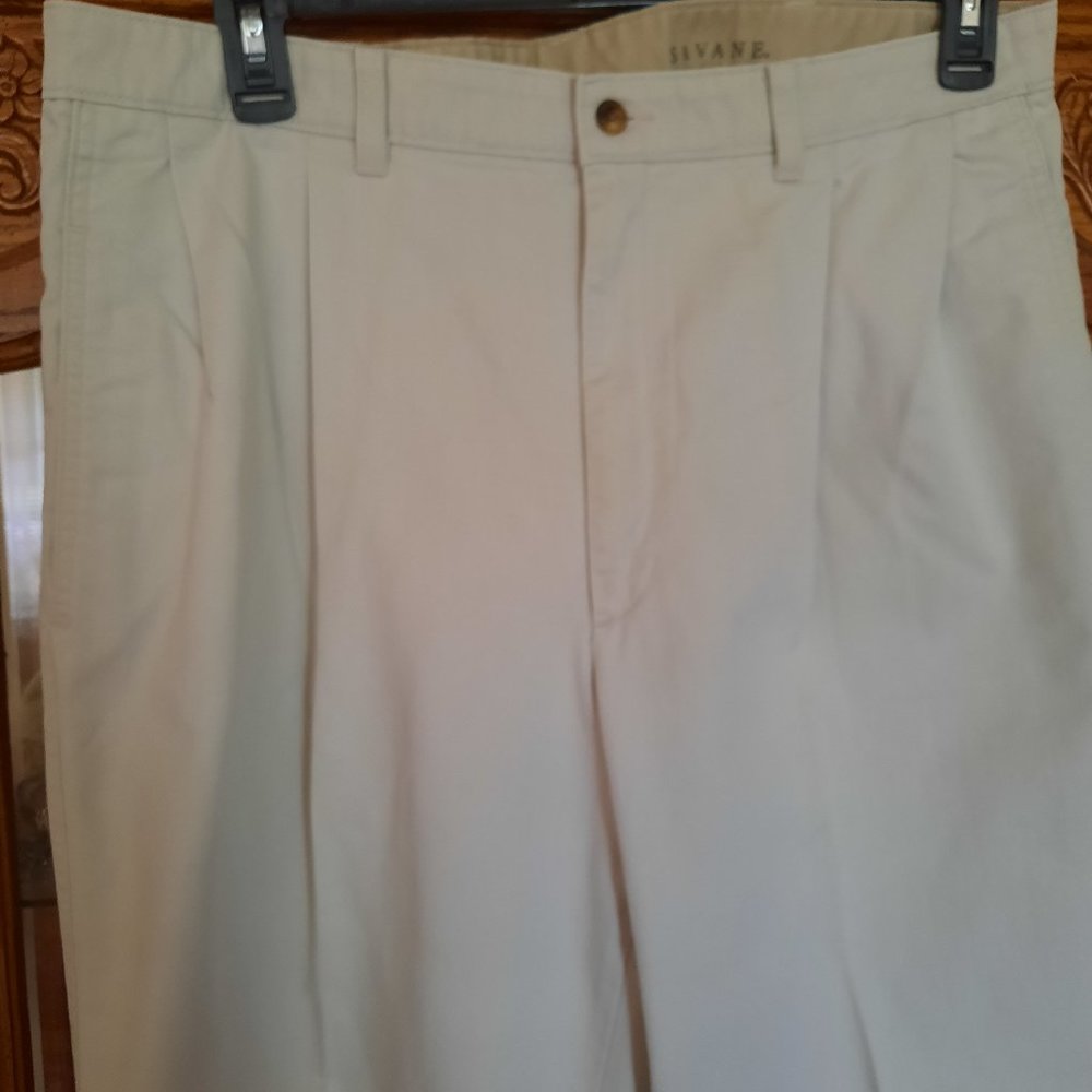 Khaki Savane Soft Wash Pants
